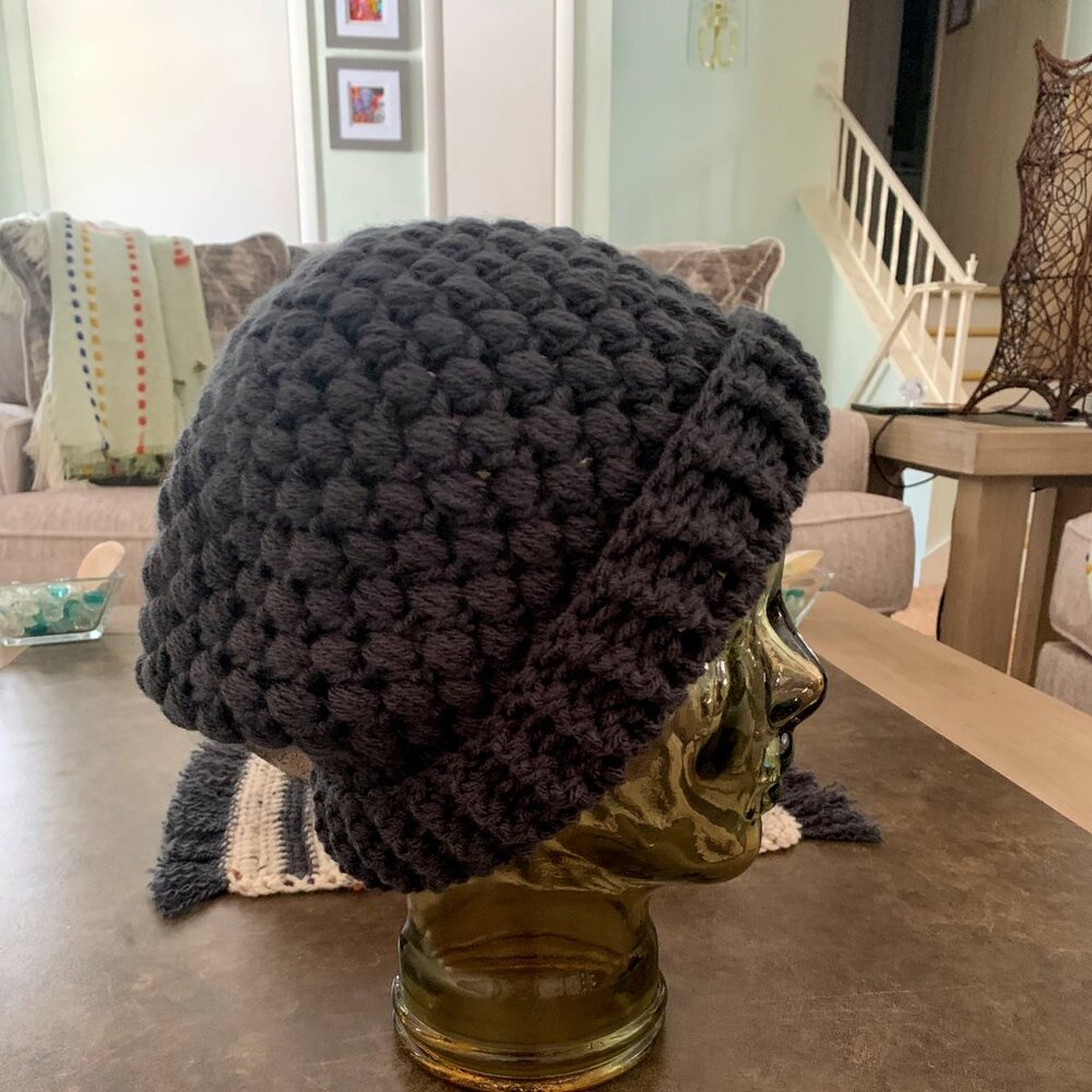 #4- Hand Crafted Men’s Beanie